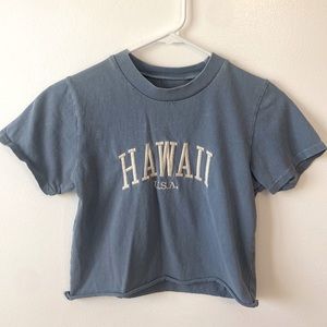 Brandy Melville Hawaii Cropped Tee